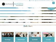 Tablet Screenshot of mamaimagem.com.br